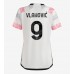 Juventus Dusan Vlahovic #9 Borta matchtröja Dam 2023-24 Kortärmad Billigt